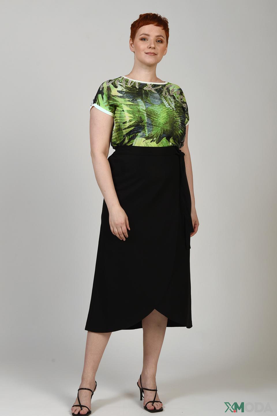 Футболка Via Appia с тропическим принтом