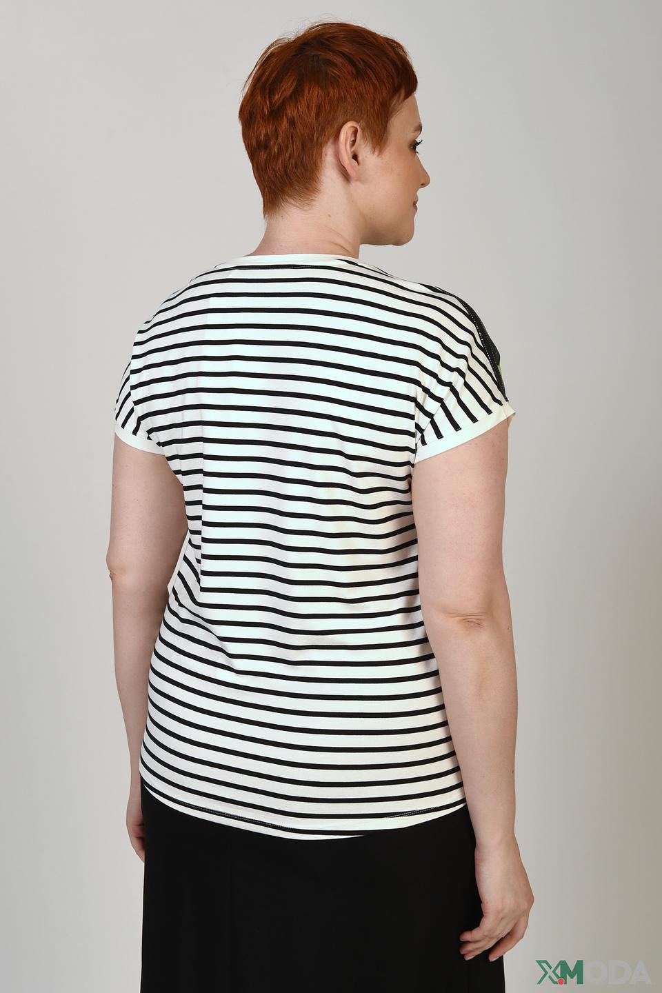 Футболка Via Appia с тропическим принтом