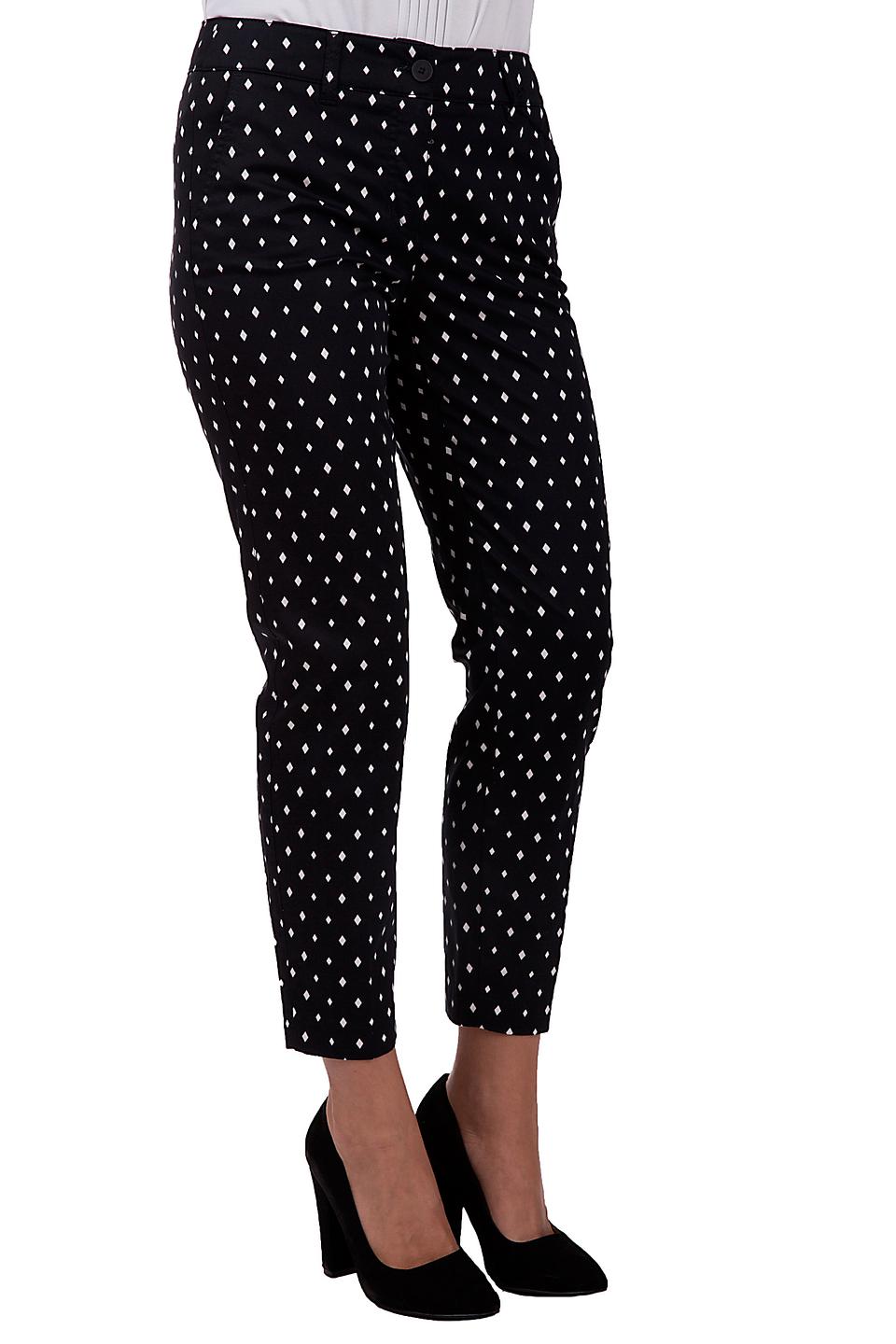 Брюки Gerry Weber в ромб чёрный