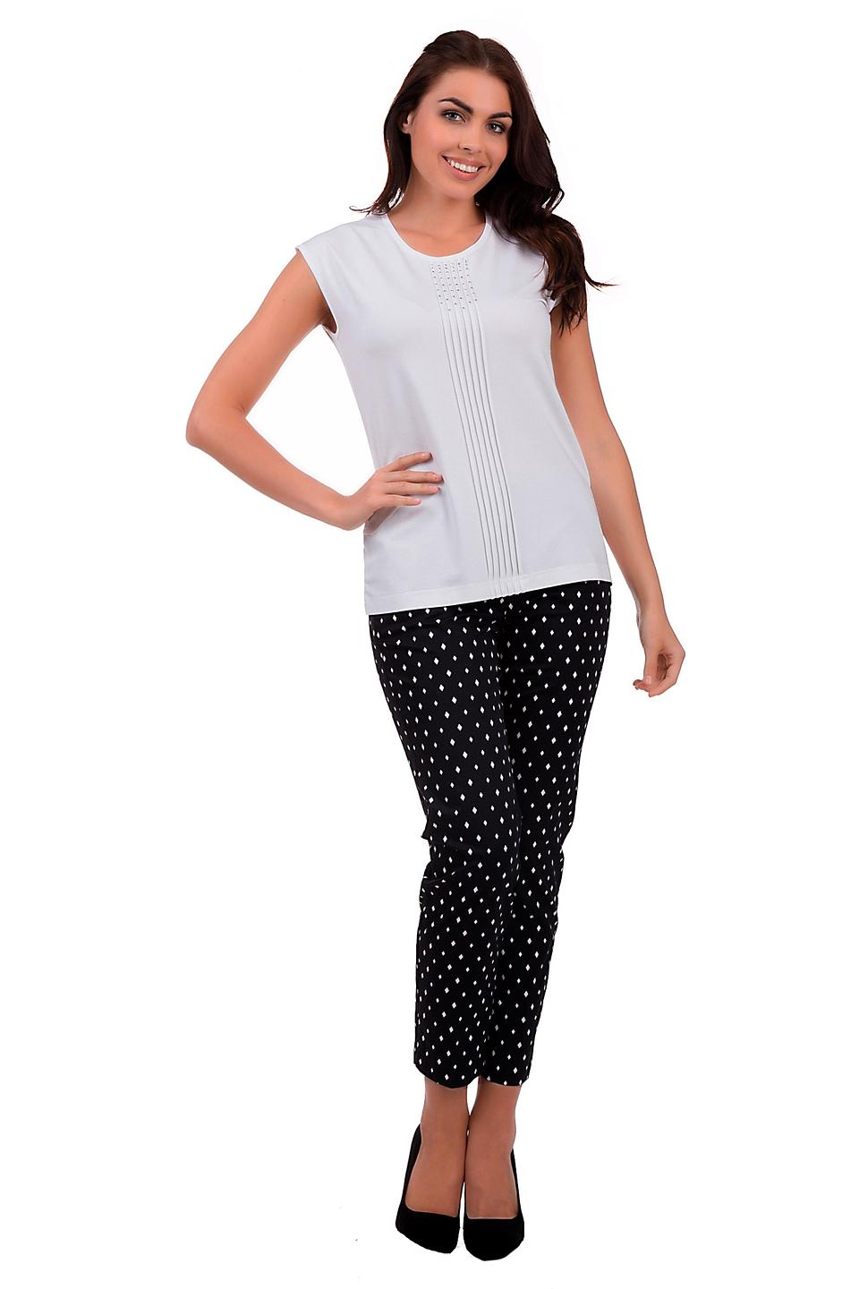 Брюки Gerry Weber в ромб чёрный