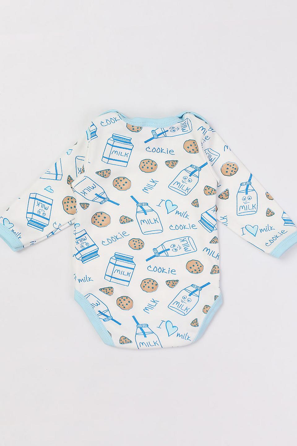 Боди КотМарКот с принтом milk