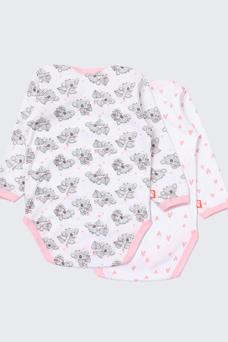 Боди КотМарКот с котятами розовый