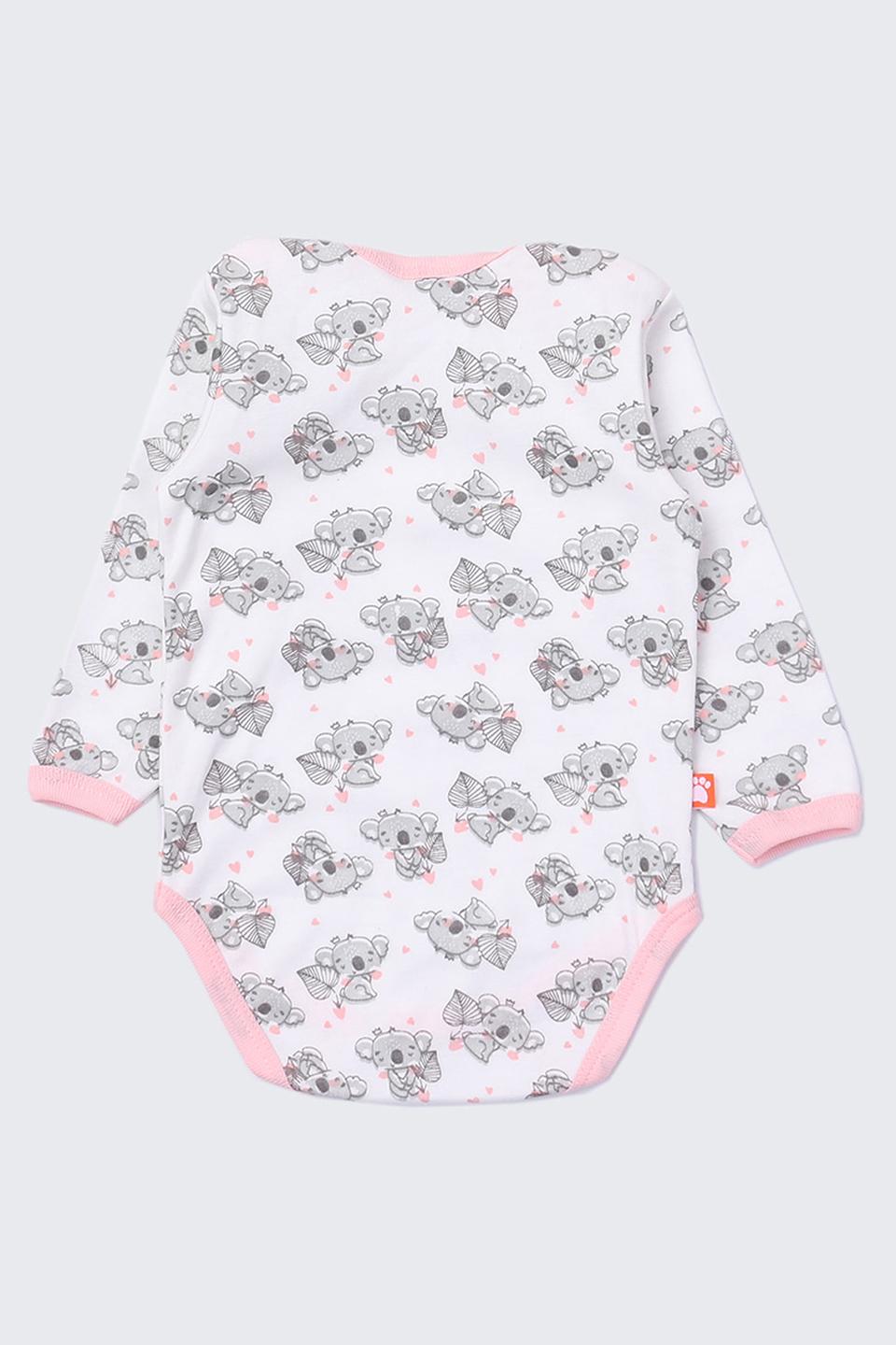 Боди КотМарКот с котятами розовый