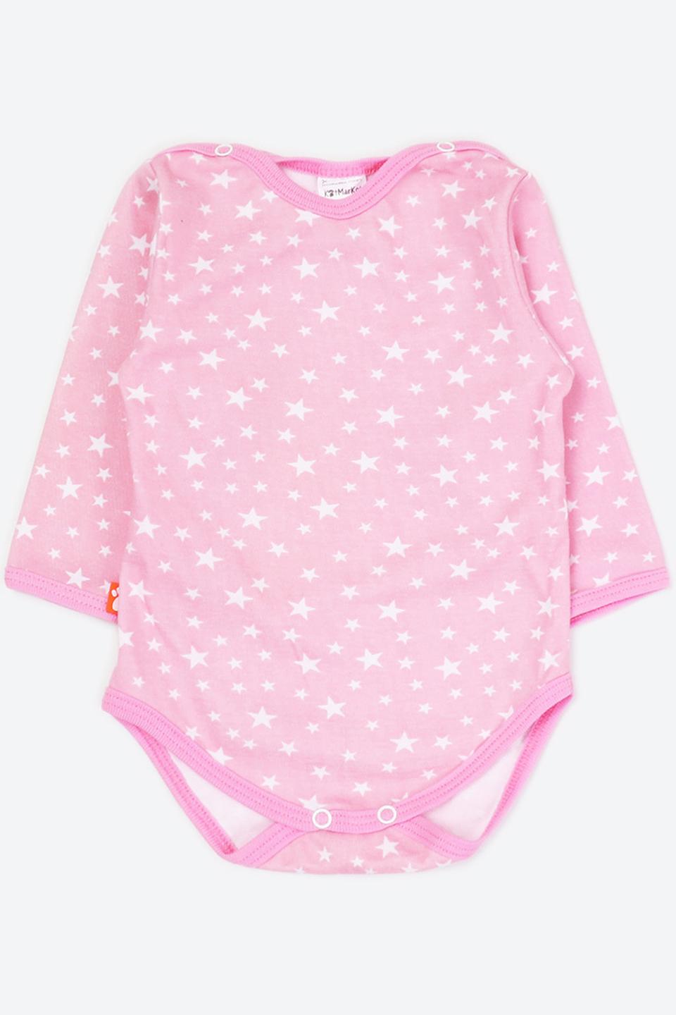 Боди КотМарКот звёзды розовый