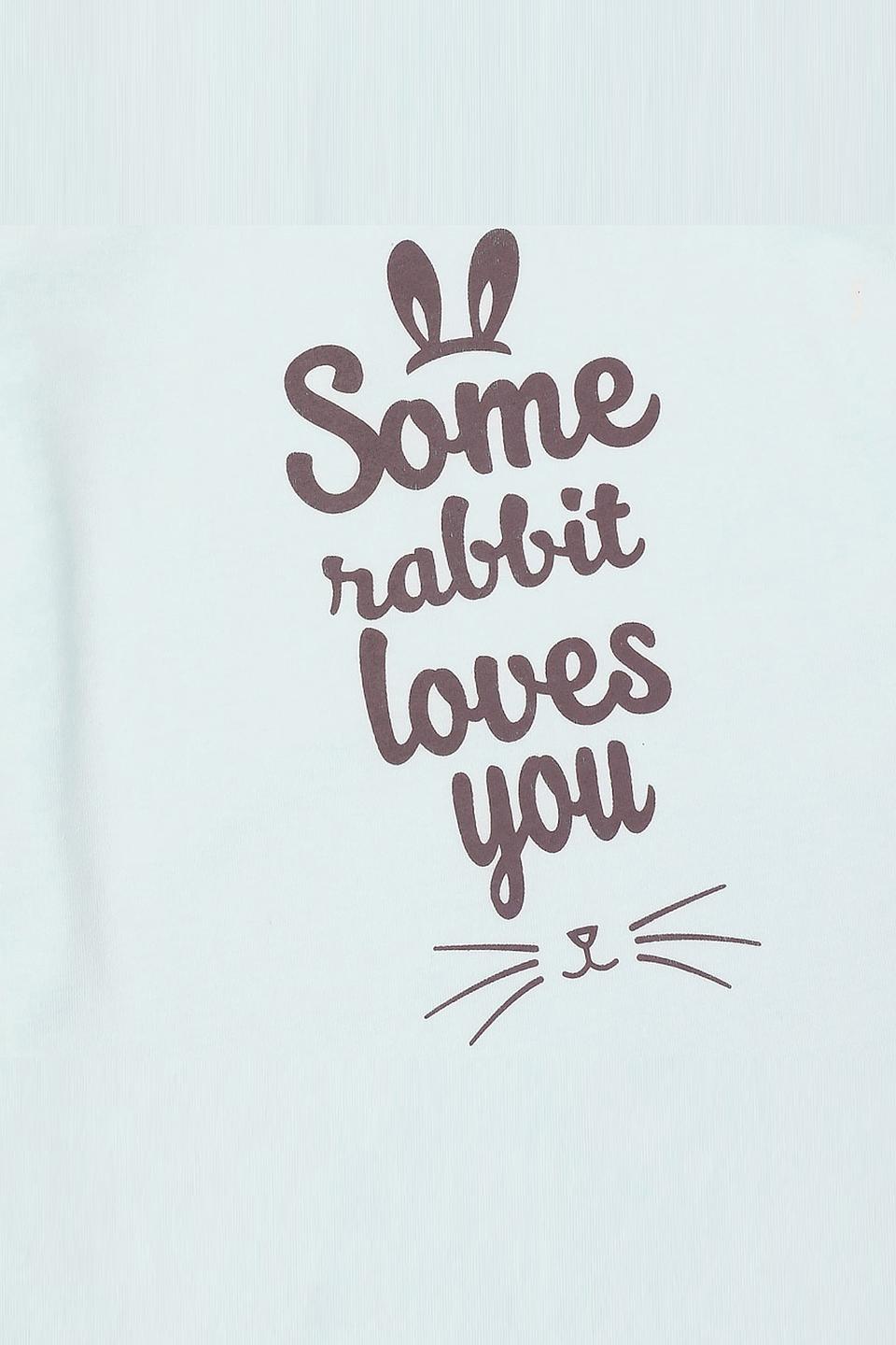 Футболка КотМарКот с принтом мятный