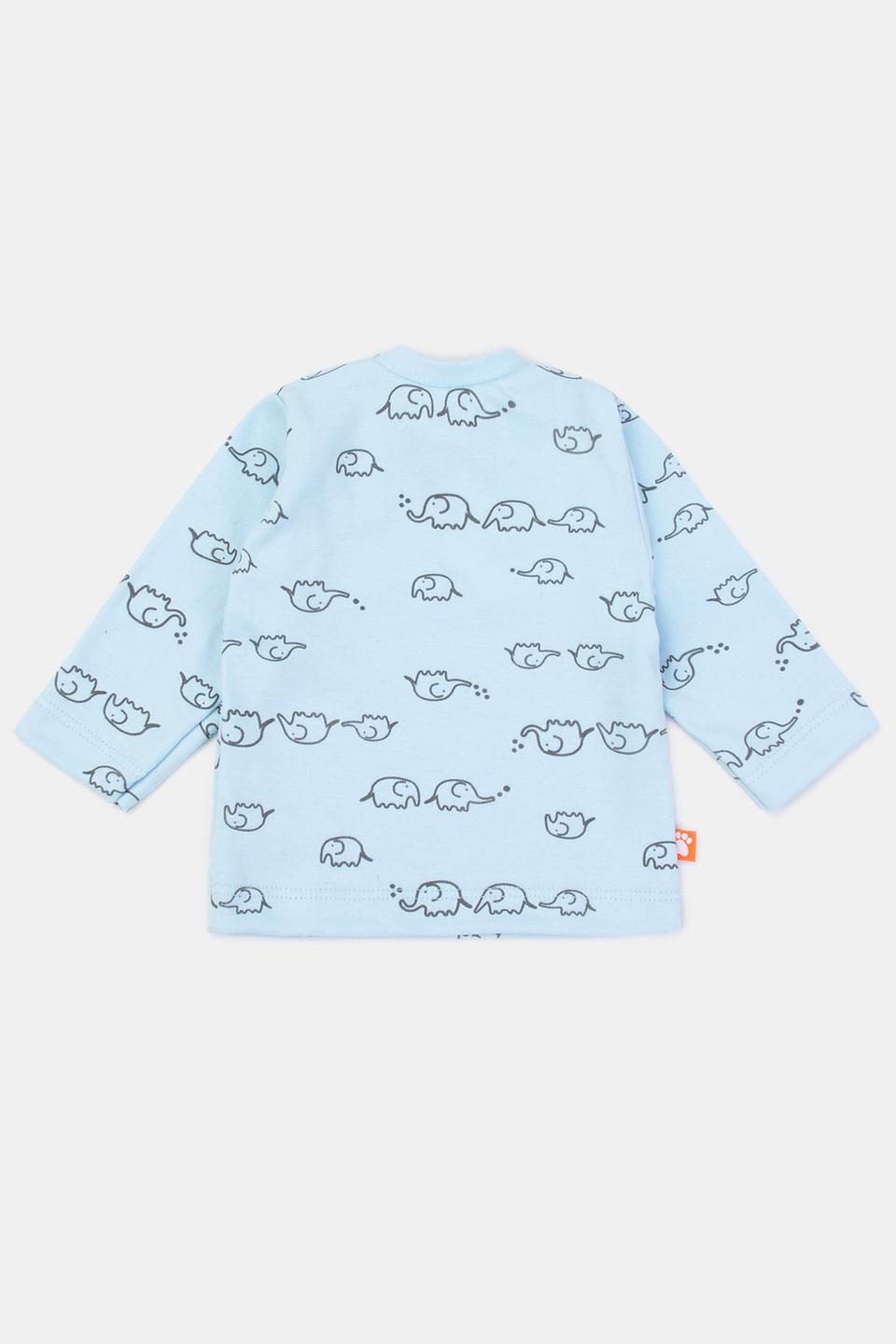Джемпер КотМарКот boy голубой с принтом