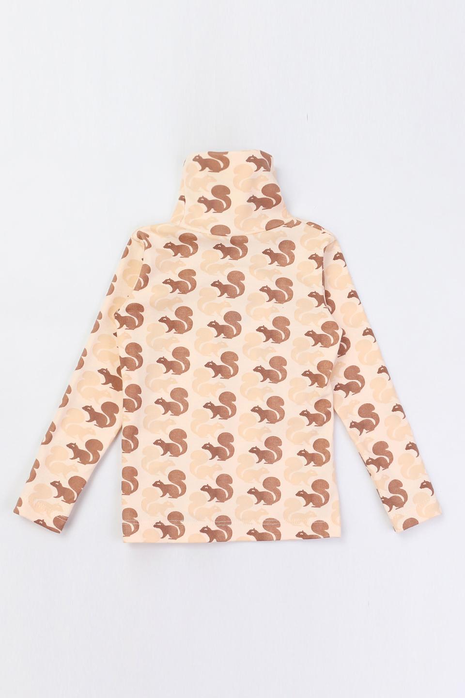 Джемпер КотМарКот girl с белками бежевый