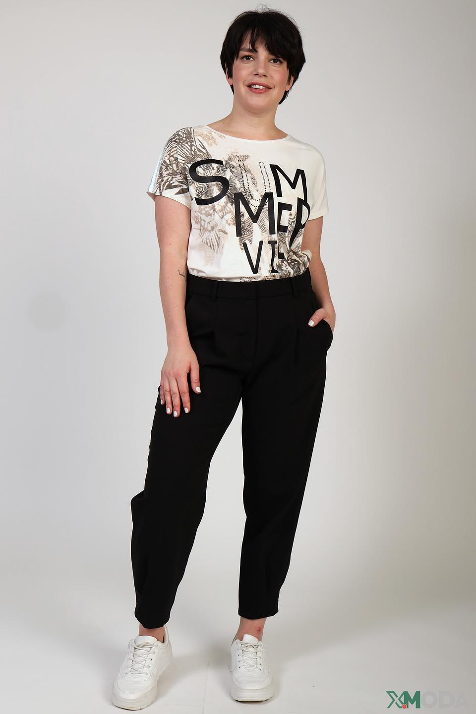 Брюки Cambio чёрные прямые