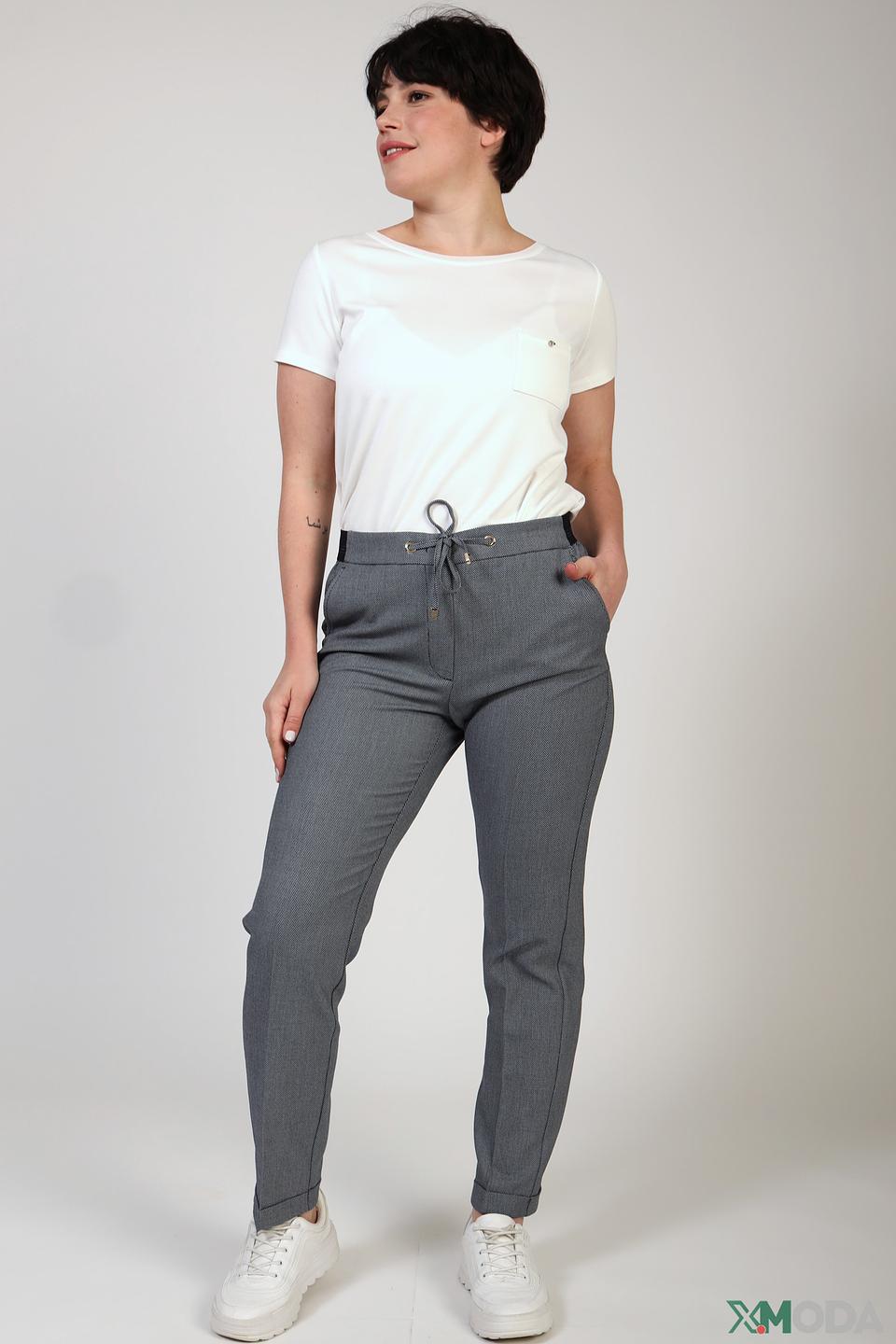 Брюки Betty Barclay серые с узором