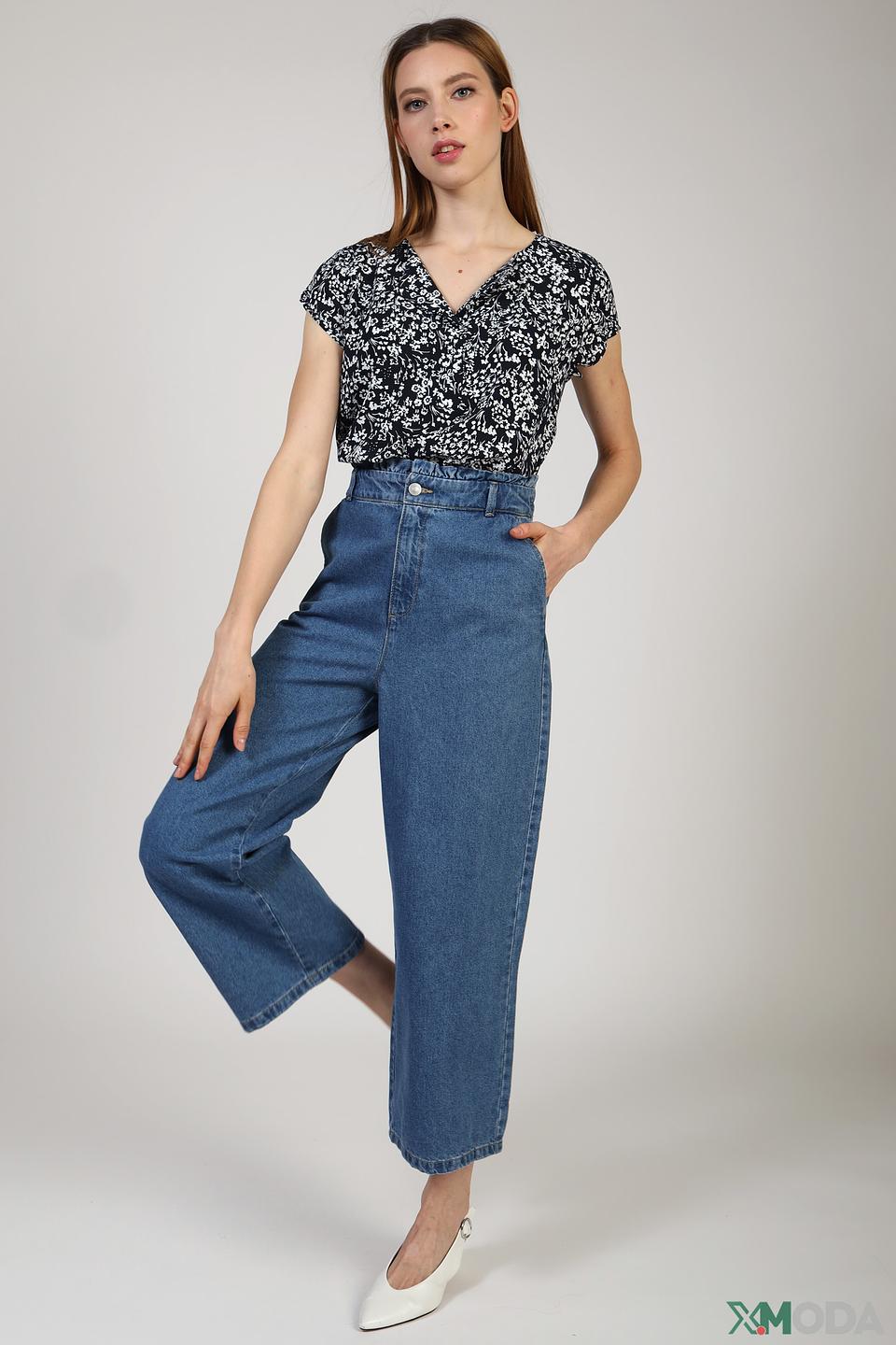 Блуза Tom Tailor с цветочным принтом