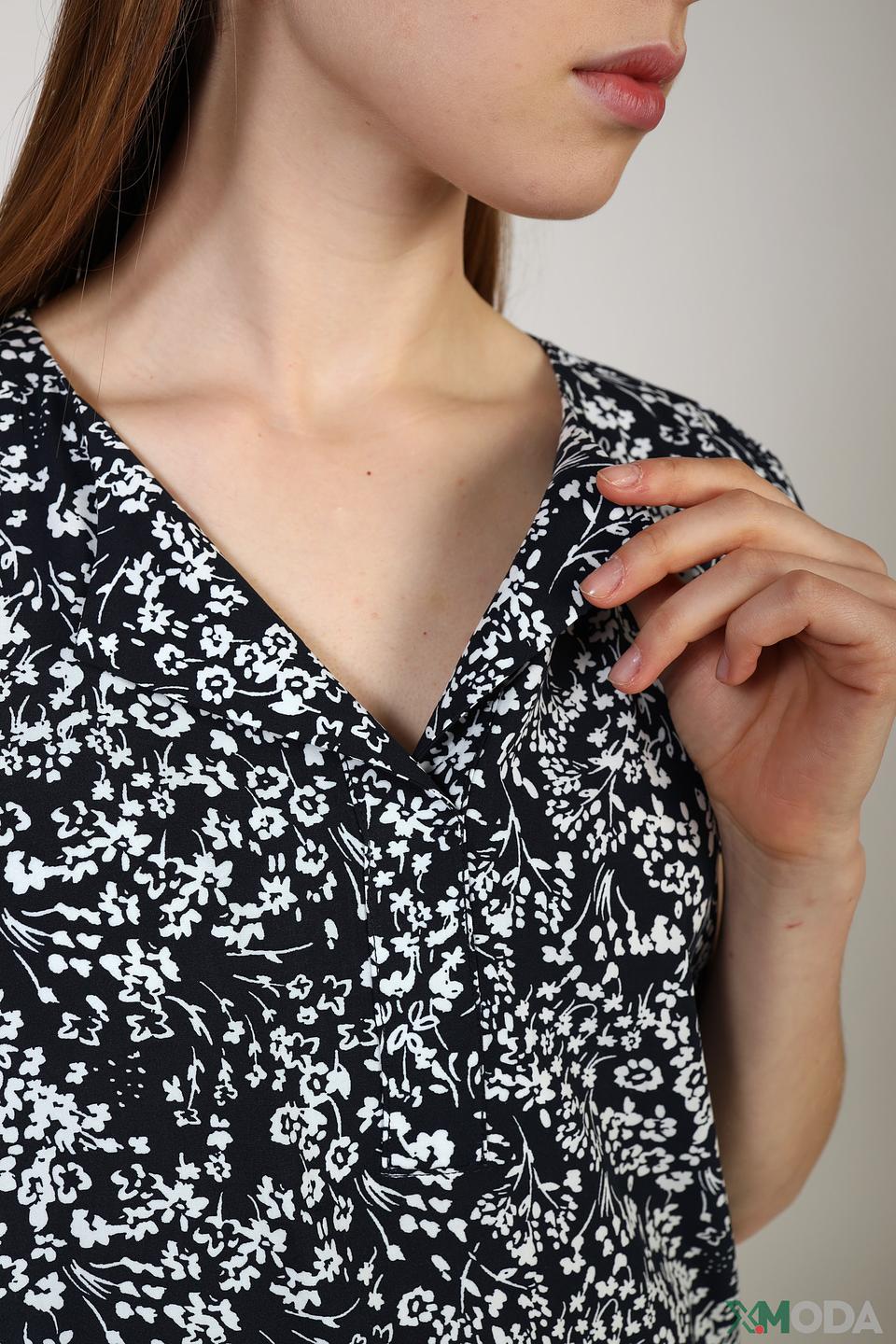 Блуза Tom Tailor с цветочным принтом