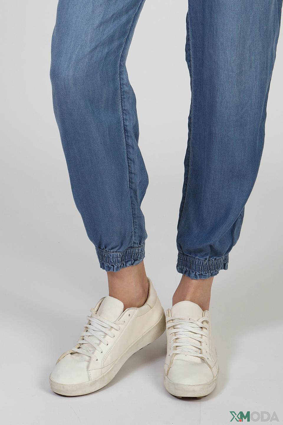 Брюки Tom Tailor джоггеры голубые