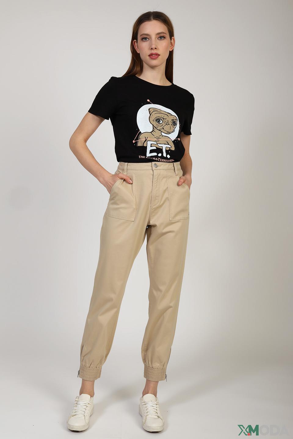 Брюки кюлоты QS бежевые