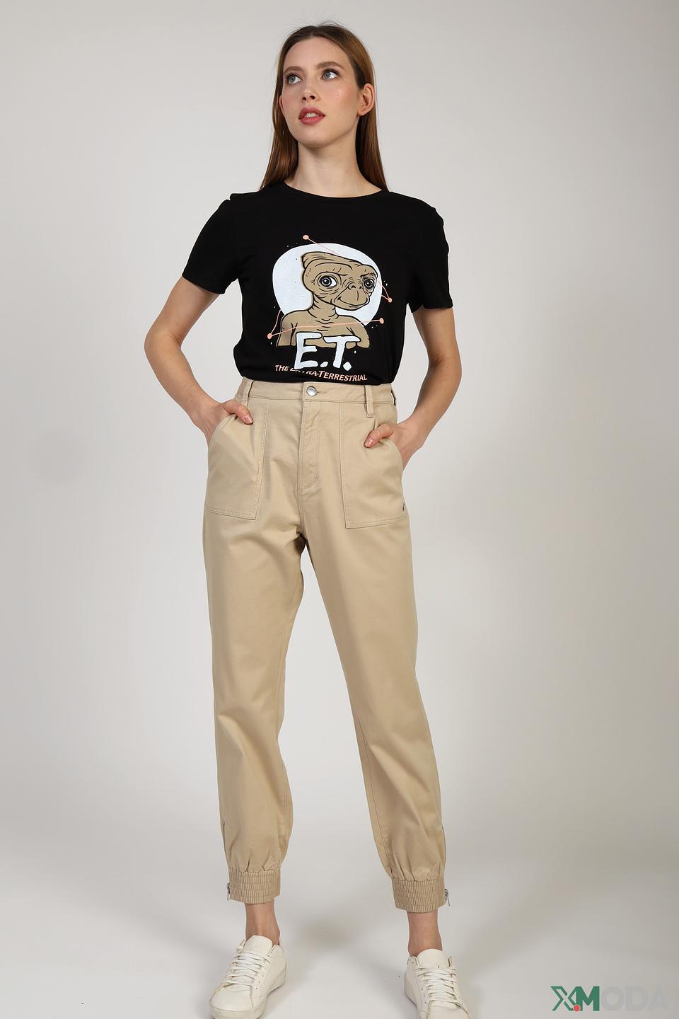 Футболка QS E.T. чёрная