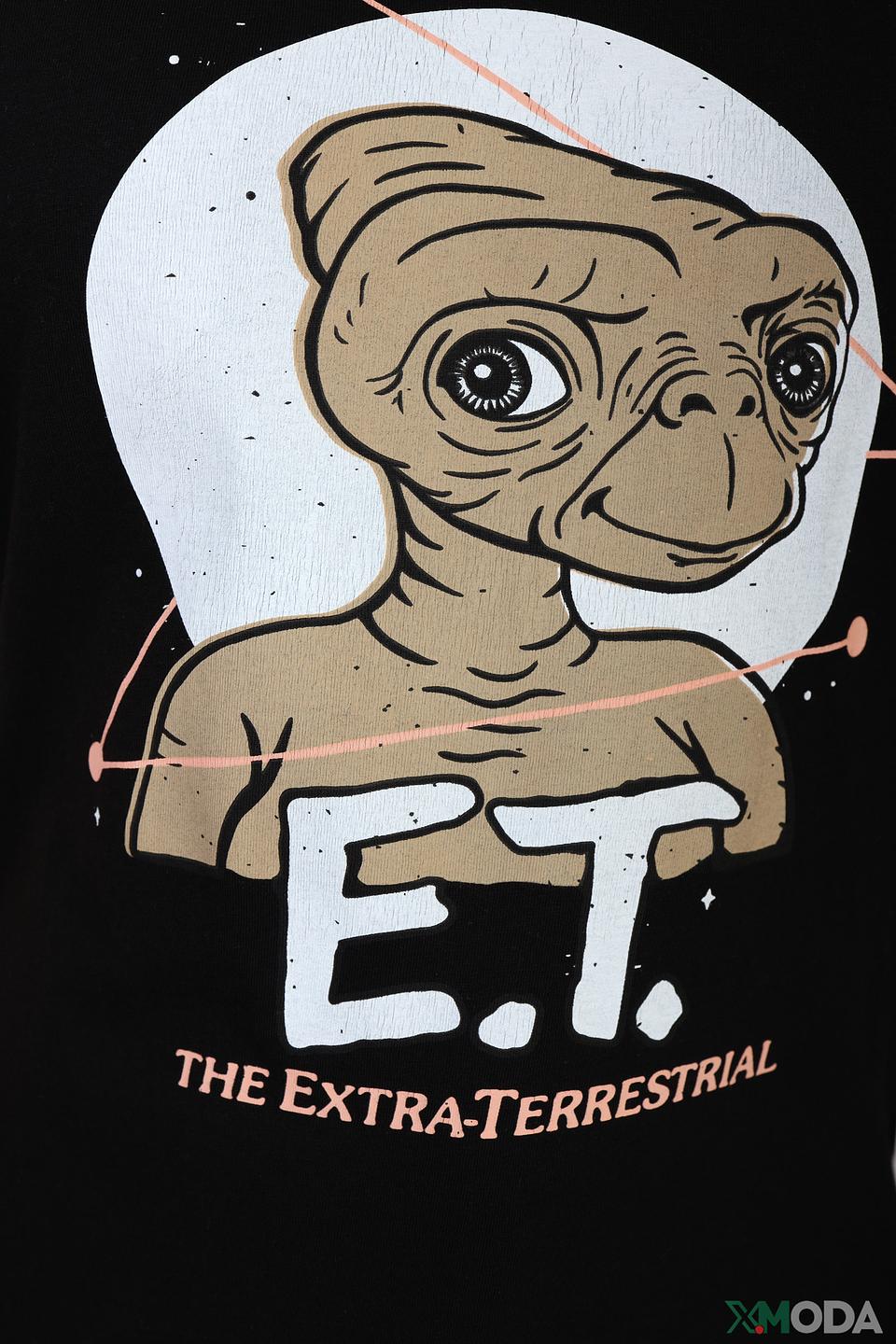 Футболка QS E.T. чёрная