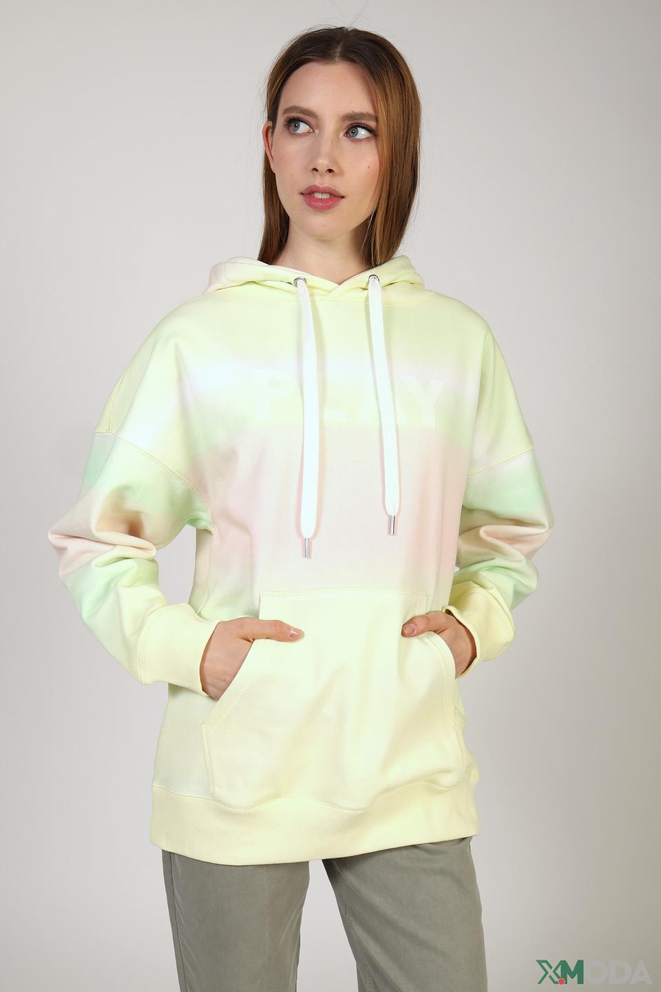 Пуловер QS girl tie-dye