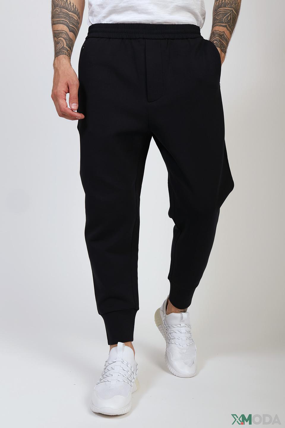 Брюки спортивные Emporio Armani чёрные
