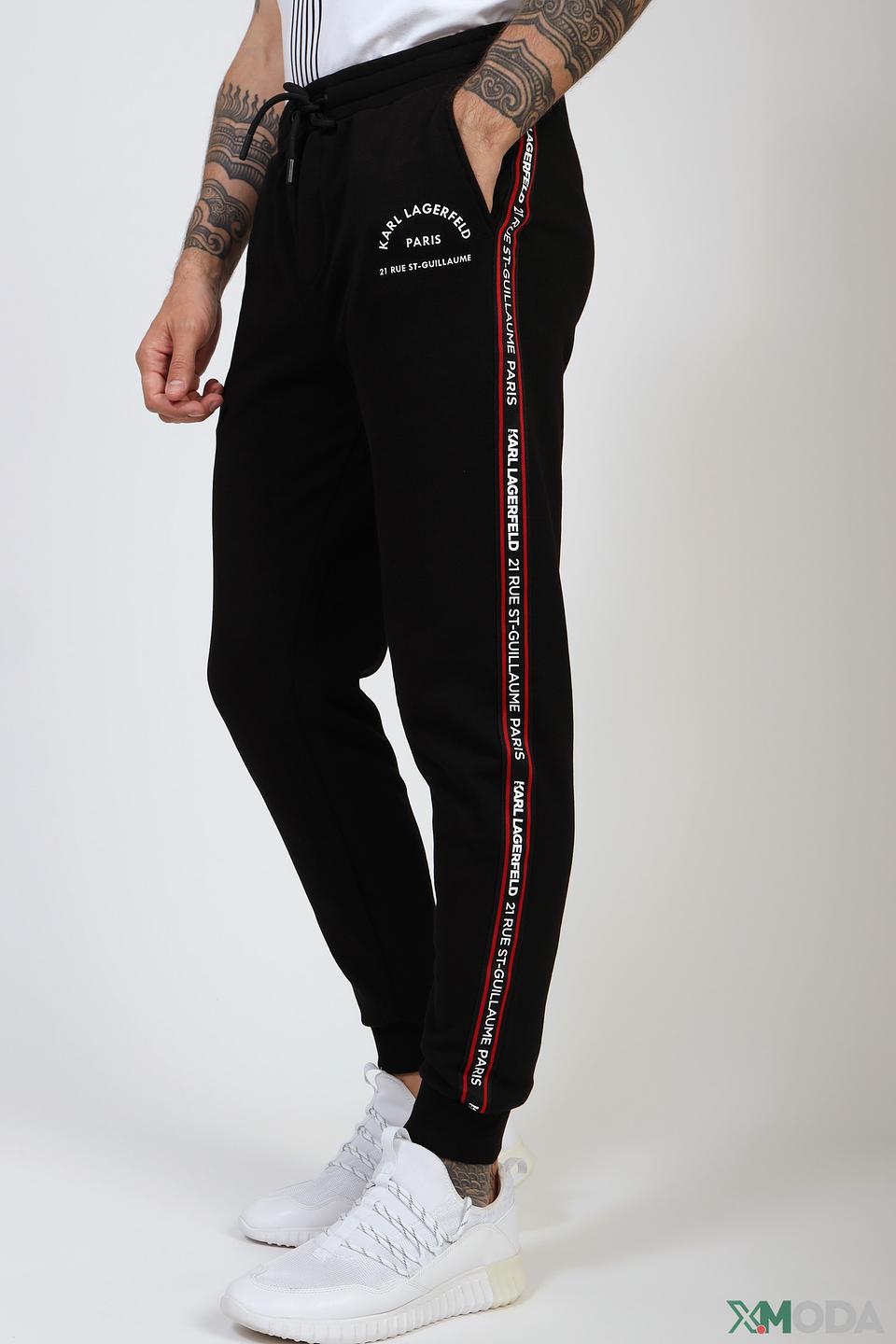 Брюки спортивные Karl Lagerfeld чёрные