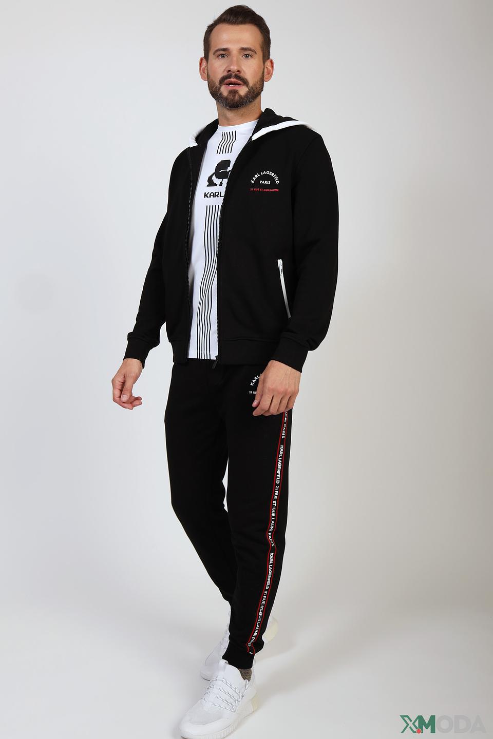 Брюки спортивные Karl Lagerfeld чёрные