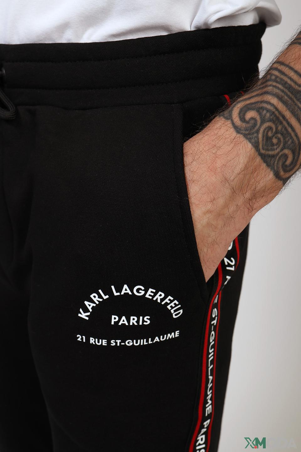 Брюки спортивные Karl Lagerfeld чёрные