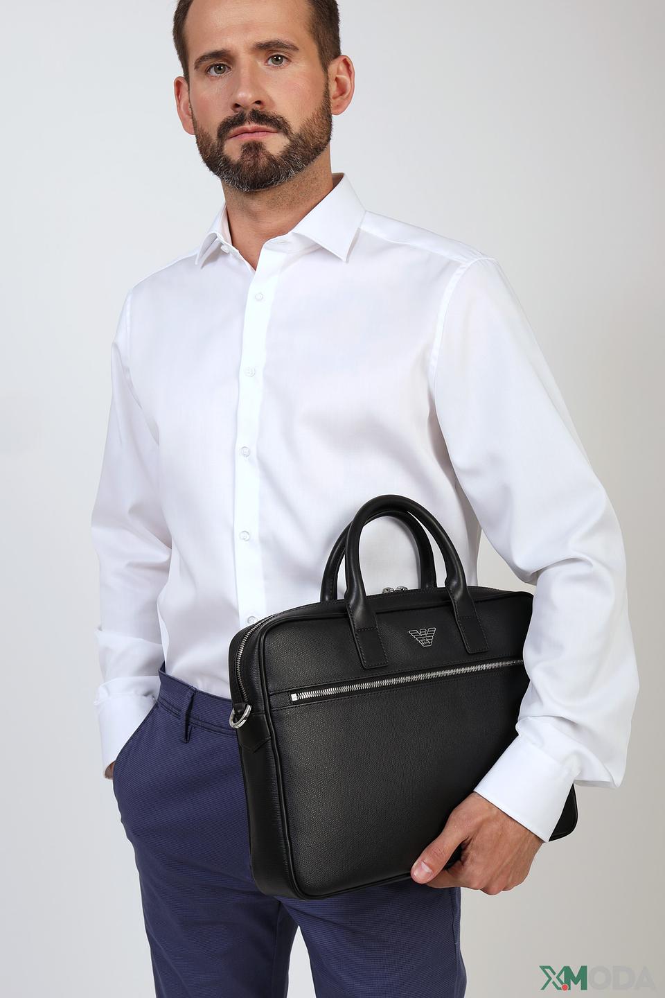 Портфель Emporio Armani чёрный