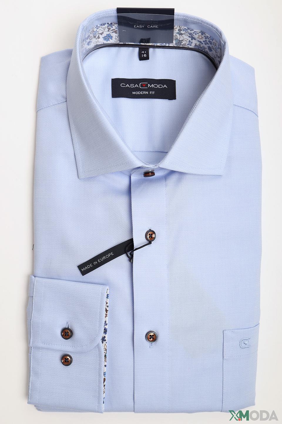 Рубашка Casa Moda голубая