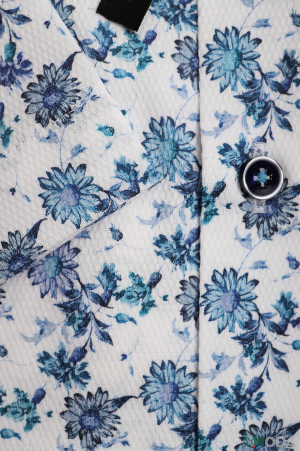 Рубашка кр Venti с цветочным принтом