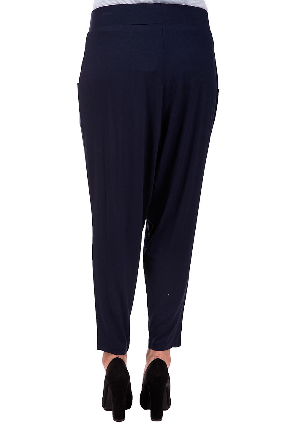 Брюки палаццо Via Appia тёмно-синие