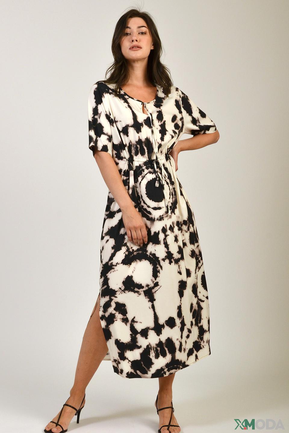 Платье Erfo с принтом тай-дай