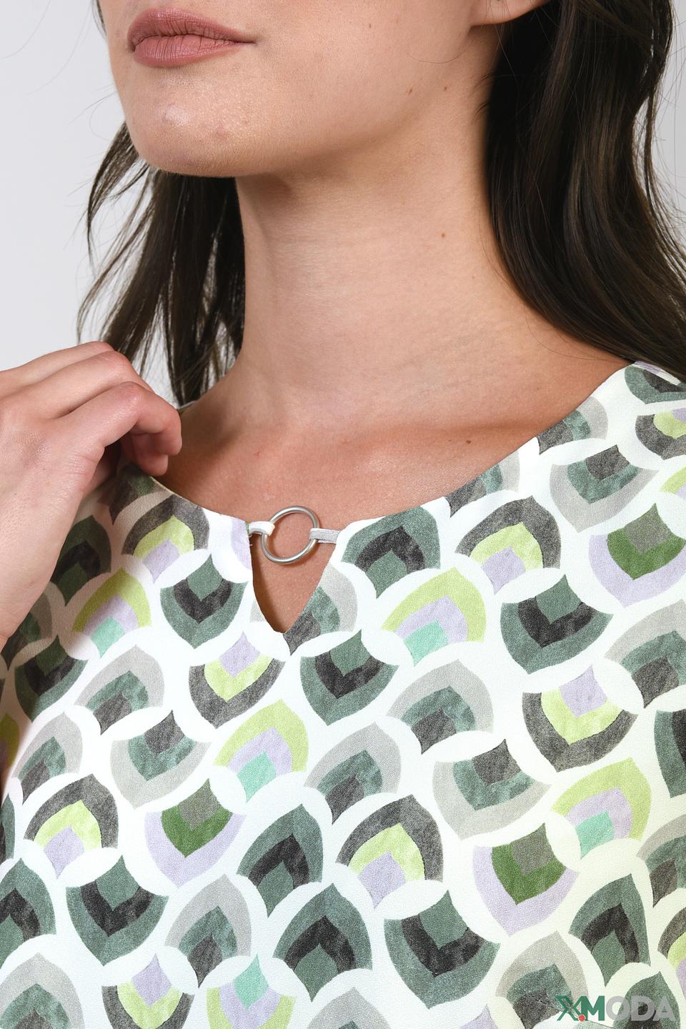 Платье Bianca с геометрическим принтом