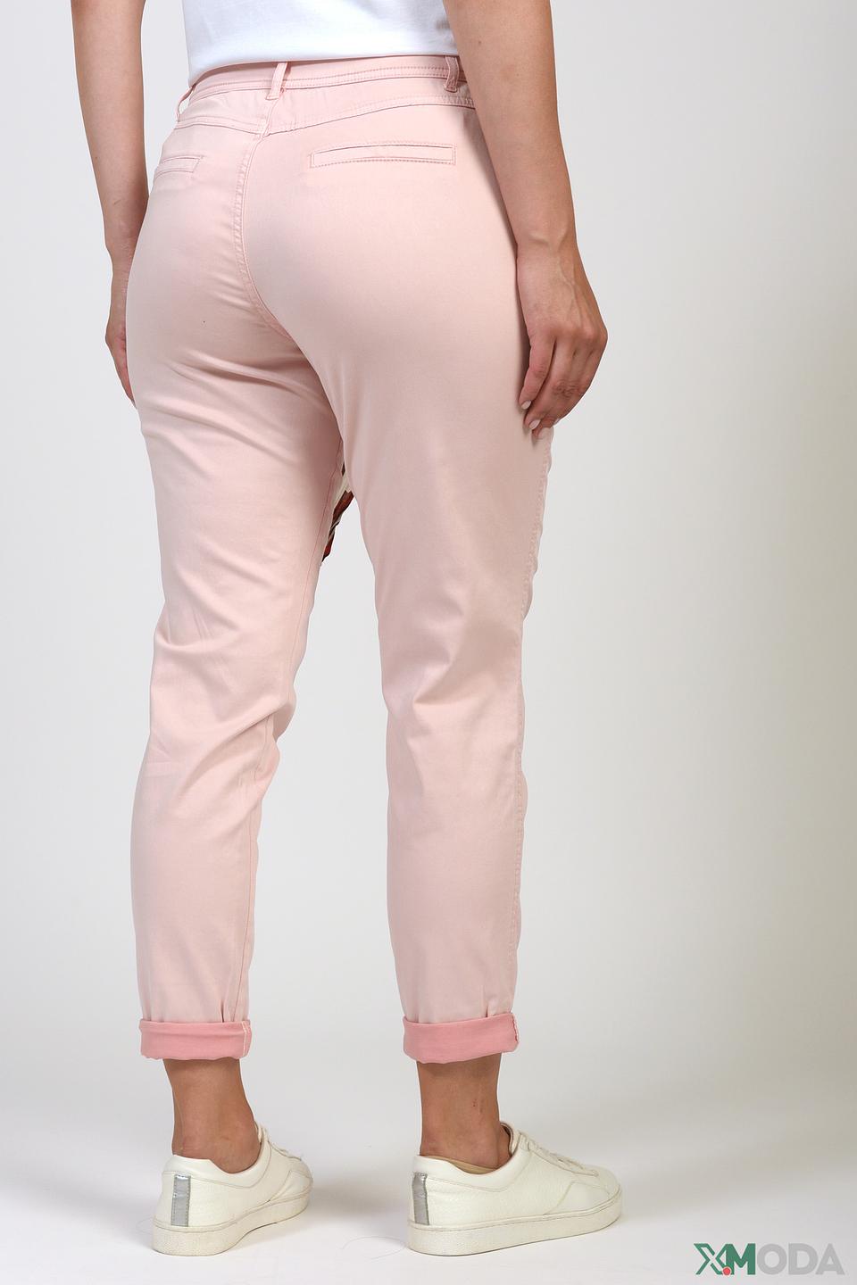 Брюки Taifun клёш пудровые