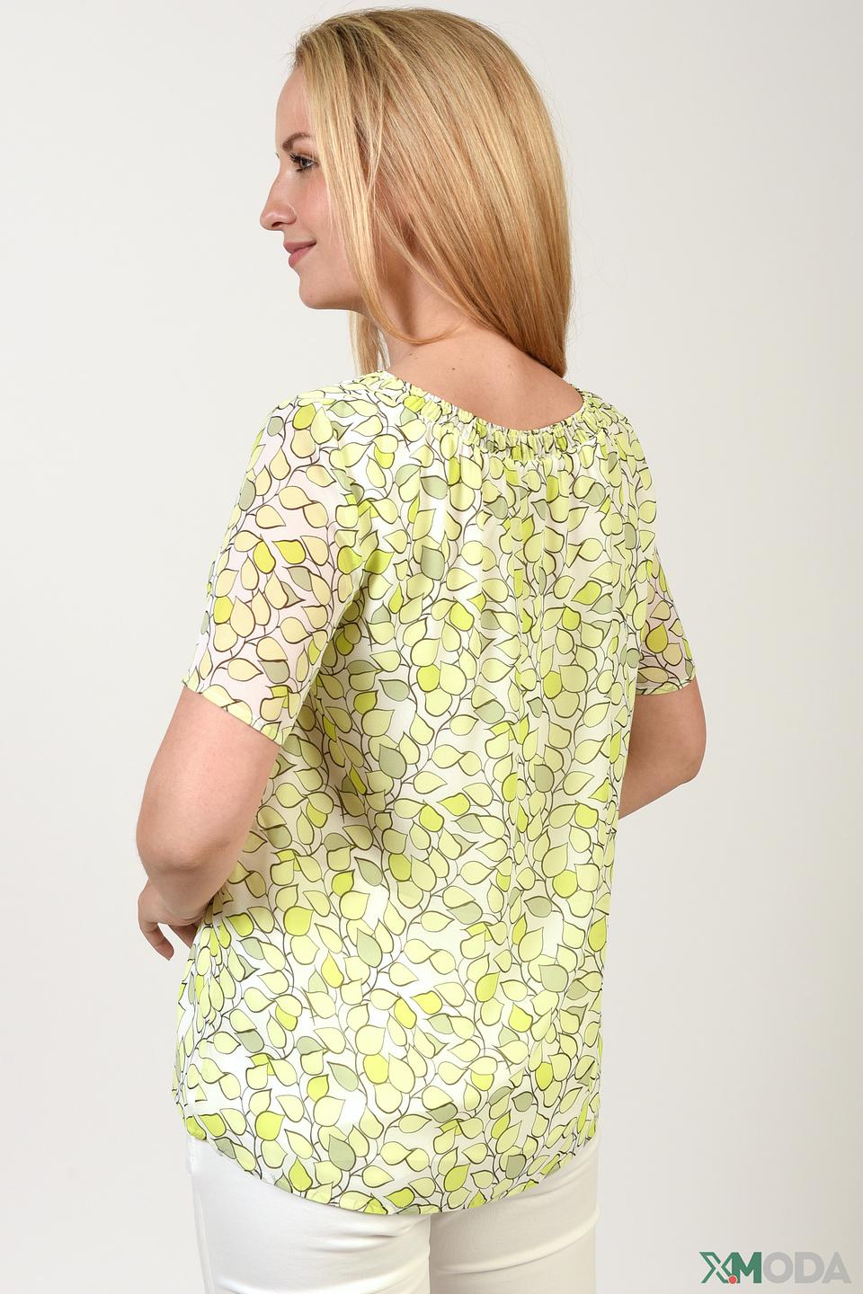 Блуза Comma с цветочным принтом