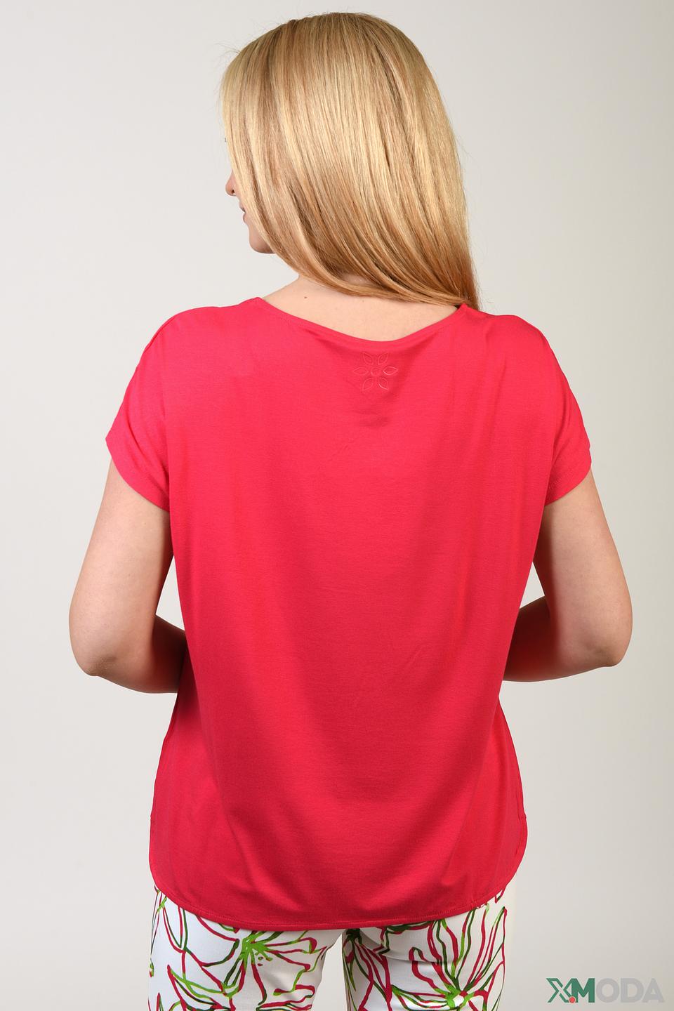 Блуза Gerry Weber с кружевом малиновая