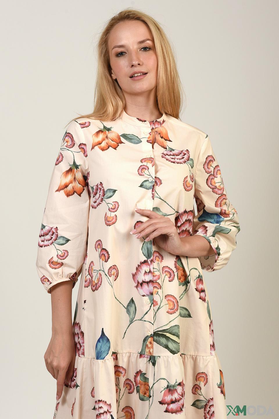 Платье Luisa Cerano с цветочным принтом