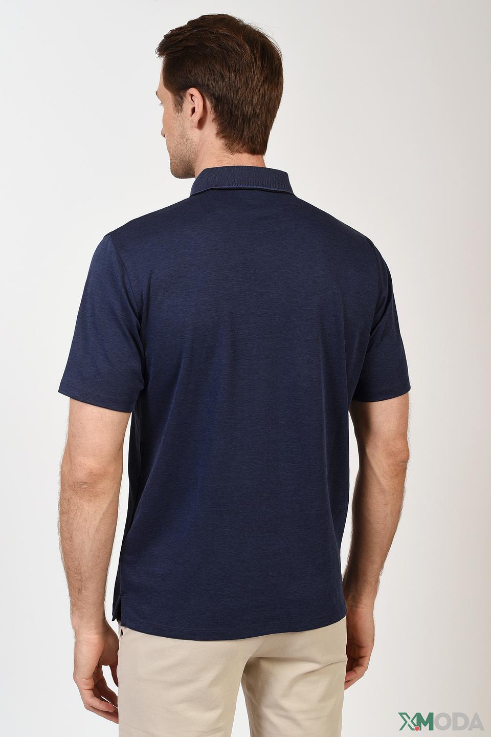 Поло Casa Moda men темно-синее