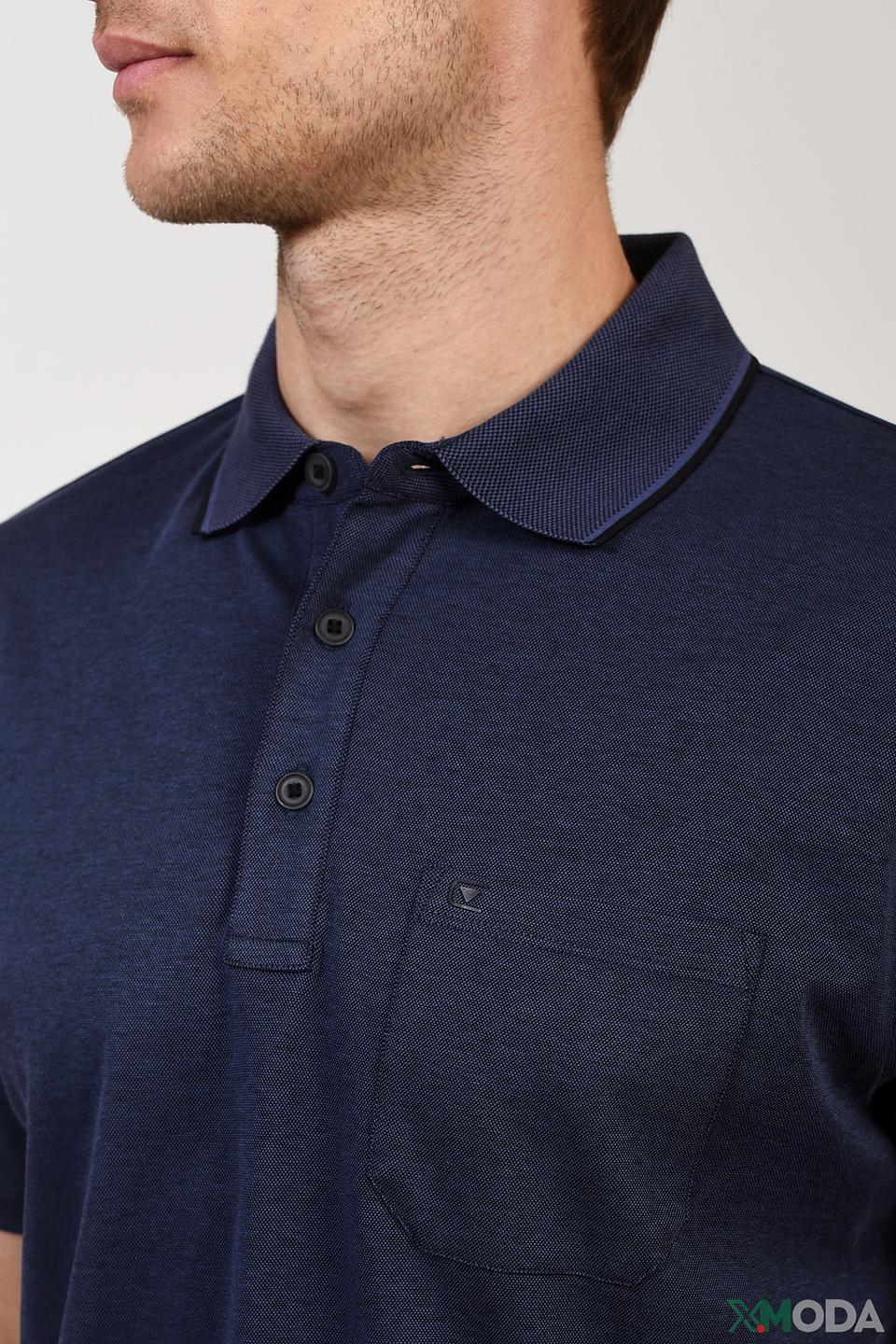 Поло Casa Moda men темно-синее
