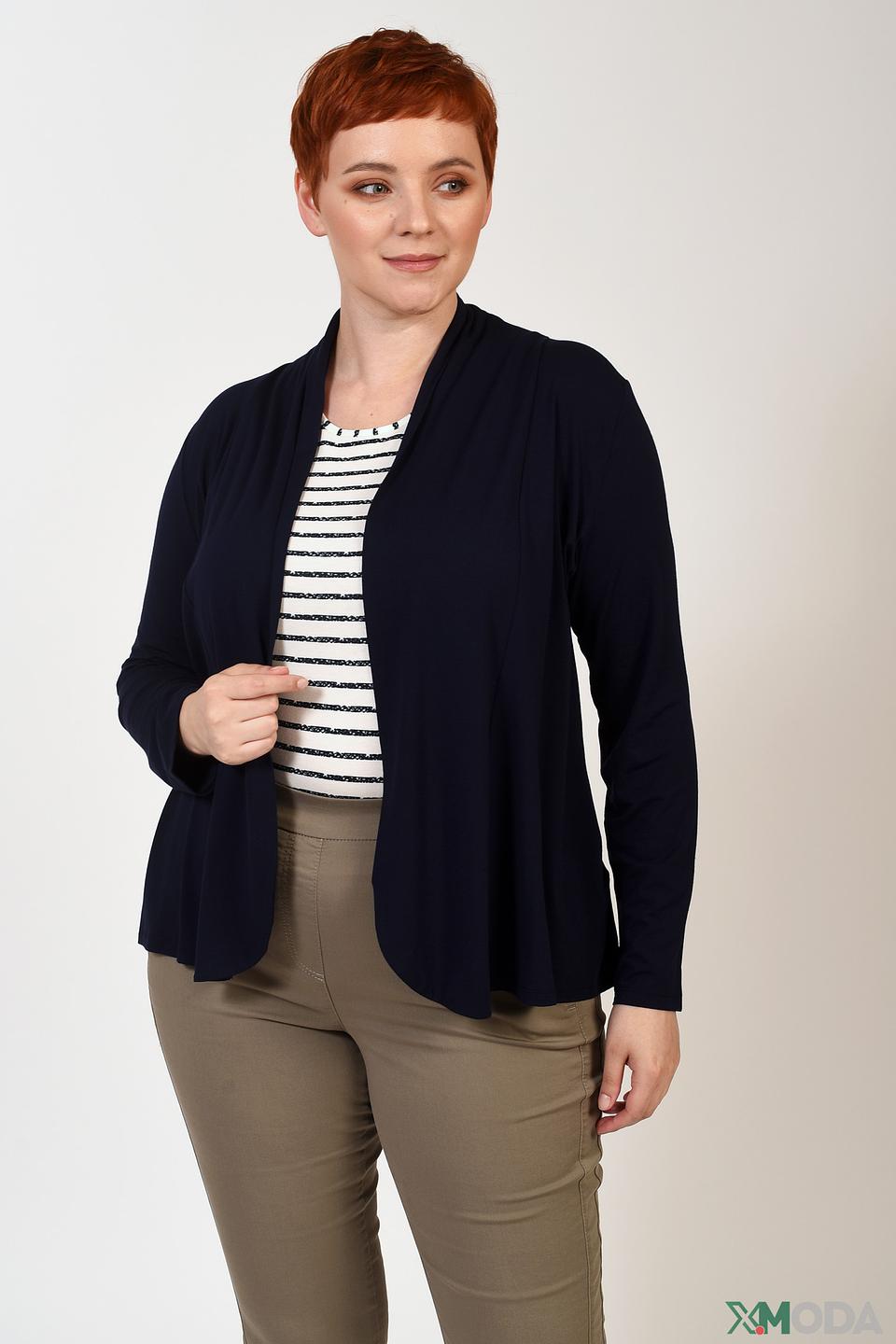 Жакет Via Appia базовый тёмно-синий