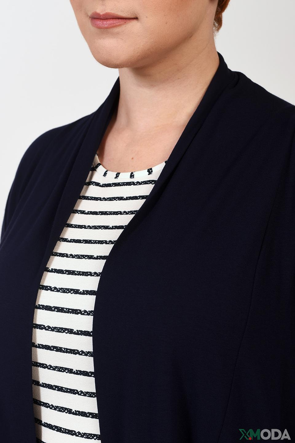 Жакет Via Appia базовый тёмно-синий