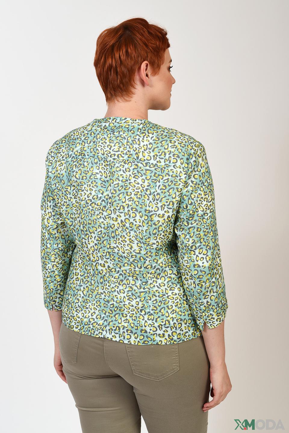 Жакет Lebek с леопардовым принтом