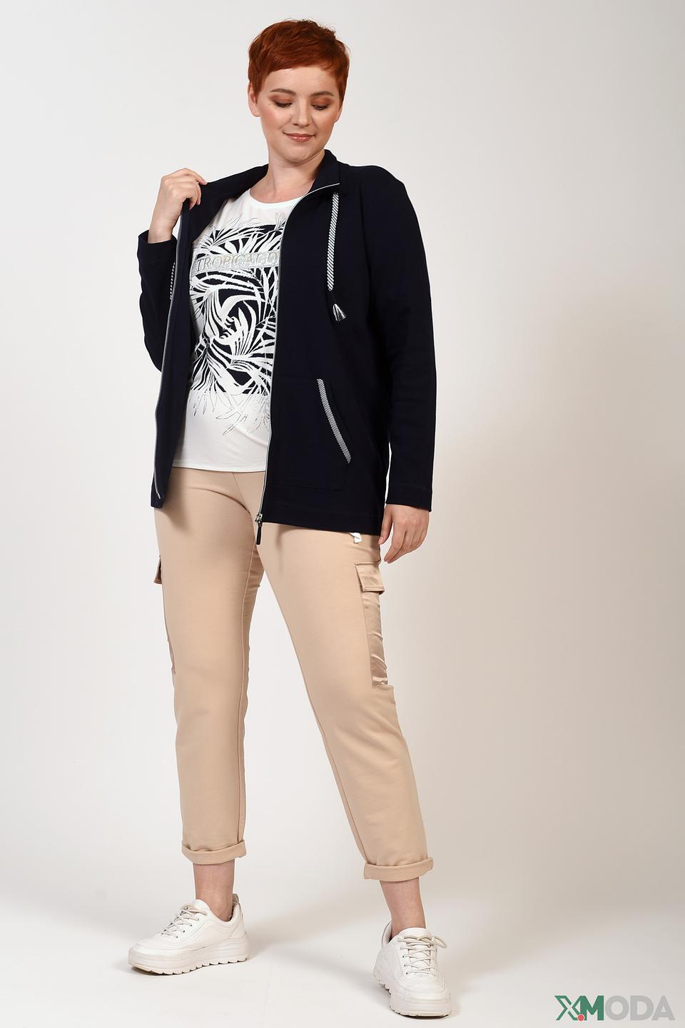 Жакет Via Appia DUE женский тёмно-синий