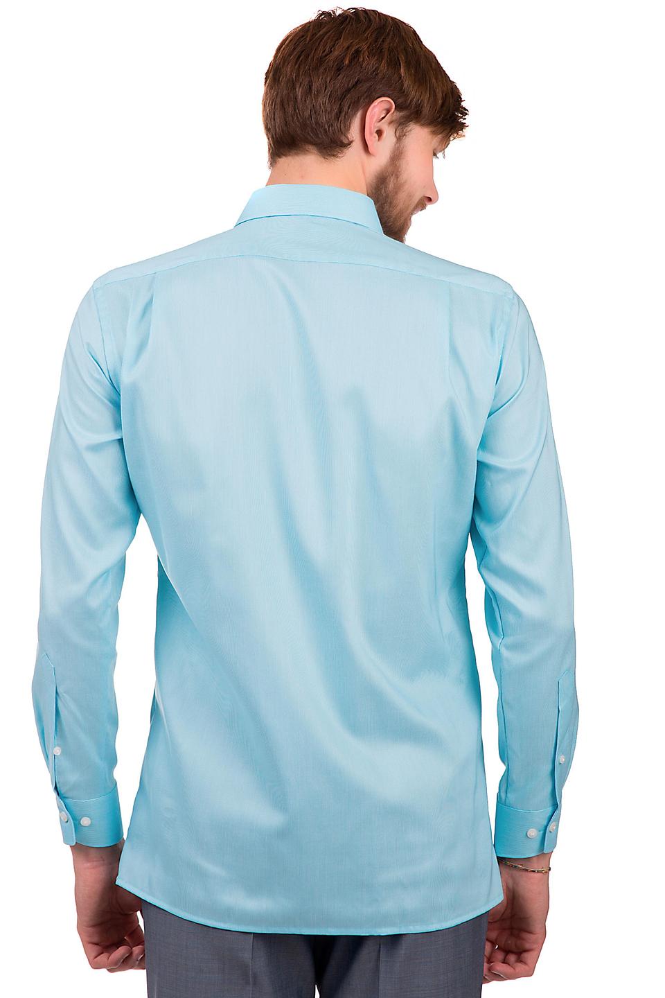 Рубашка Olymp голубая приталенная