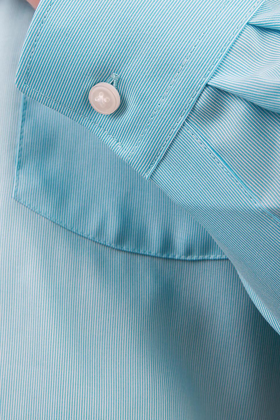 Рубашка Olymp голубая приталенная