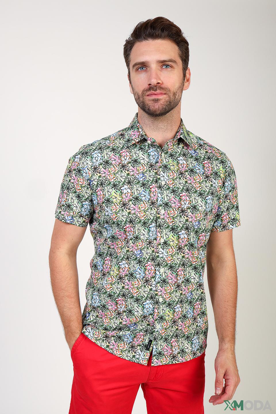 Рубашка Sand с цветочным принтом