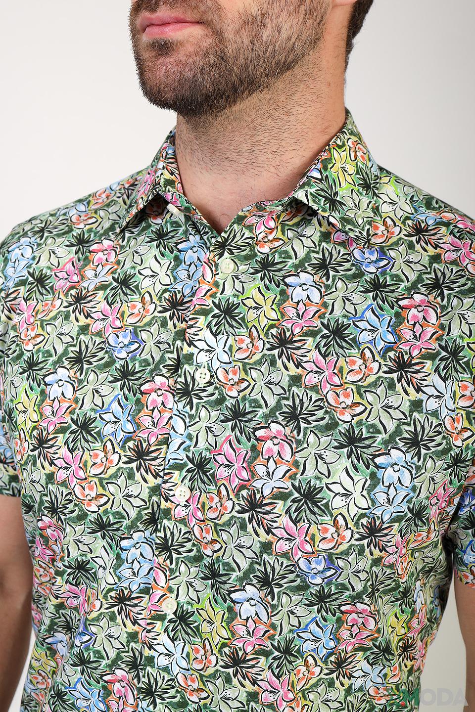 Рубашка Sand с цветочным принтом