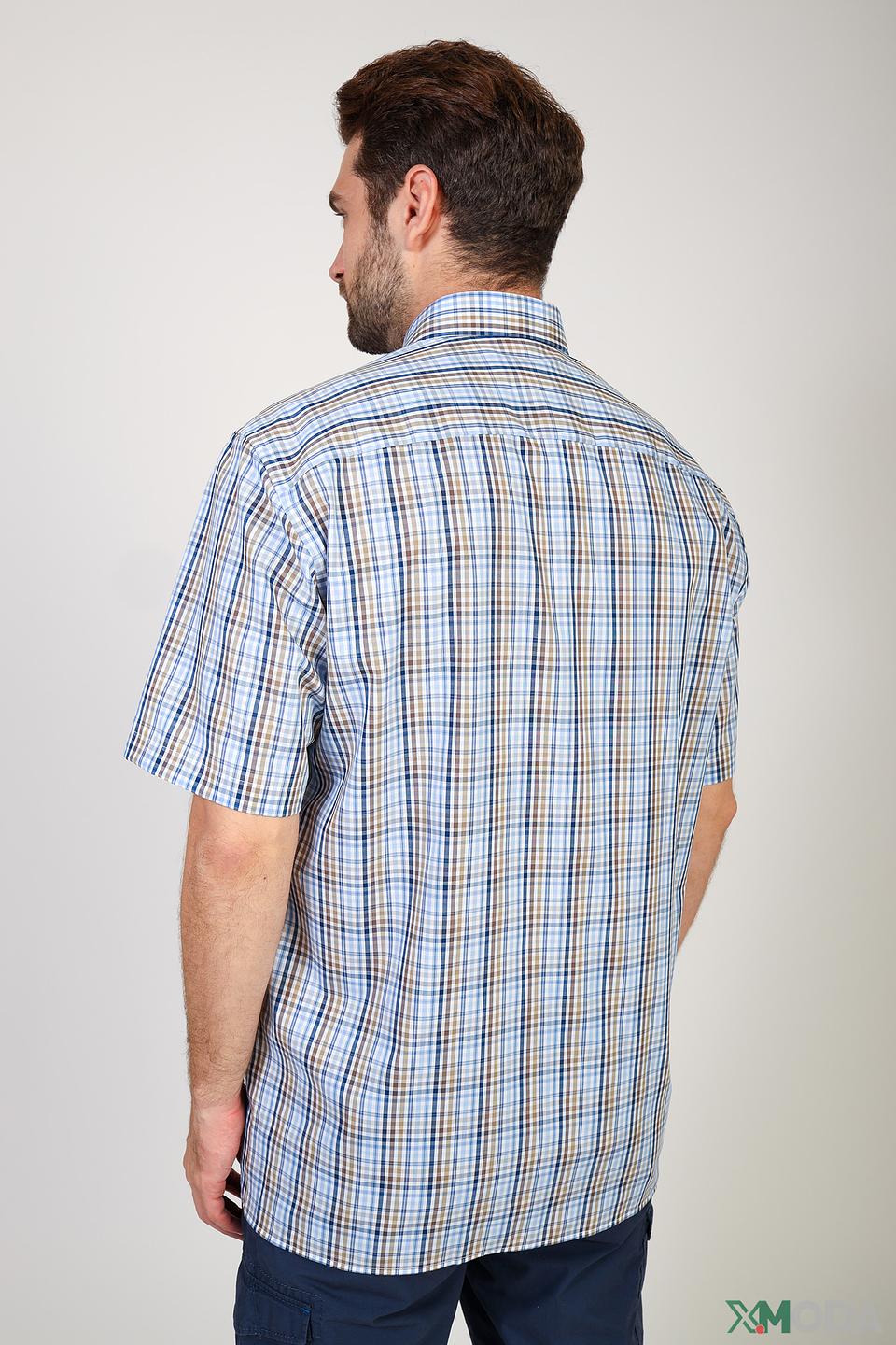 Рубашка кр Marvelis в клетку