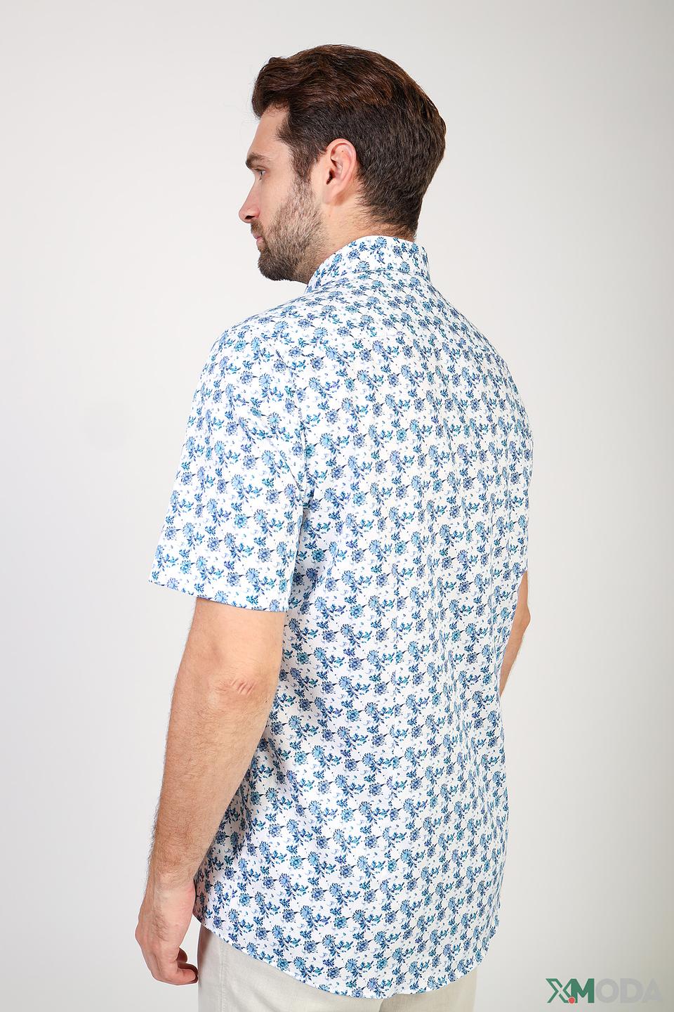 Рубашка кр Venti с цветочным принтом