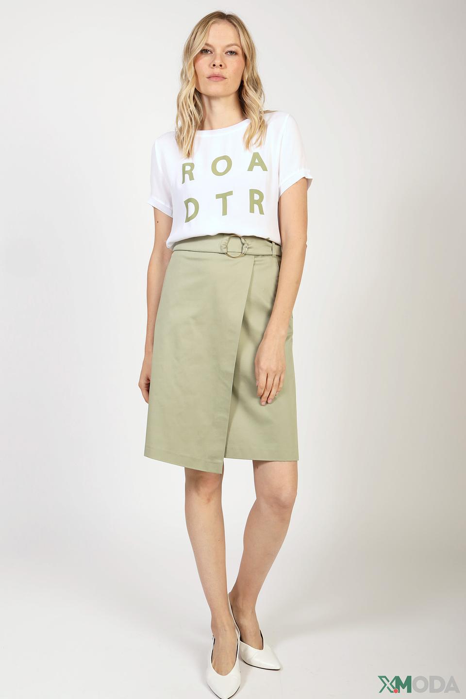 Юбка Betty Barclay с поясом хаки