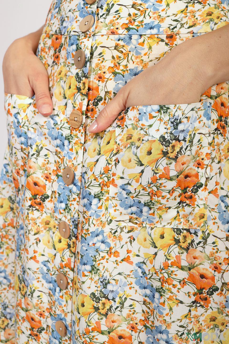 Юбка Rich and Royal с цветочным принтом