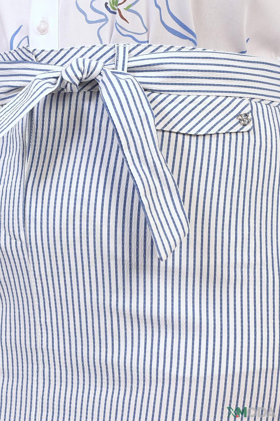 Юбка Basler в полоску с поясом