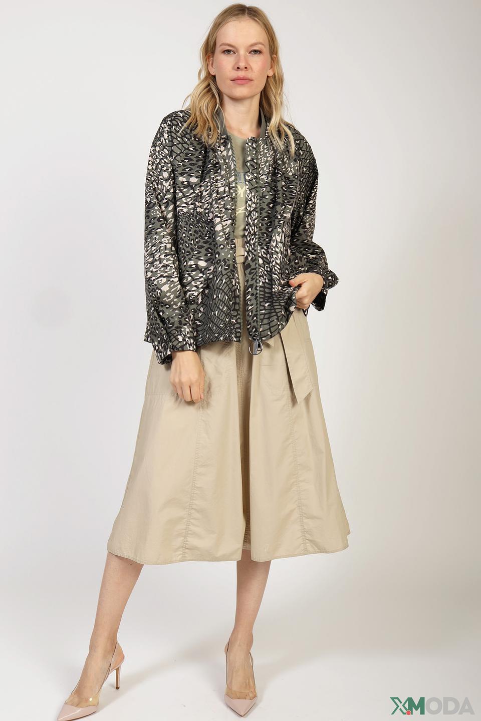 Куртка Marc Cain с леопардовым принтом